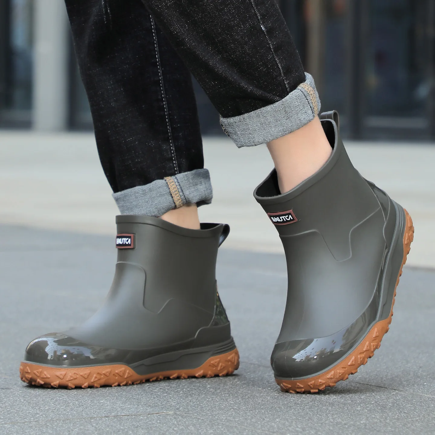 Men'S Shoes Water Resistant - Мужские водонепроницаемые резиновые ботинки для рыбалки,