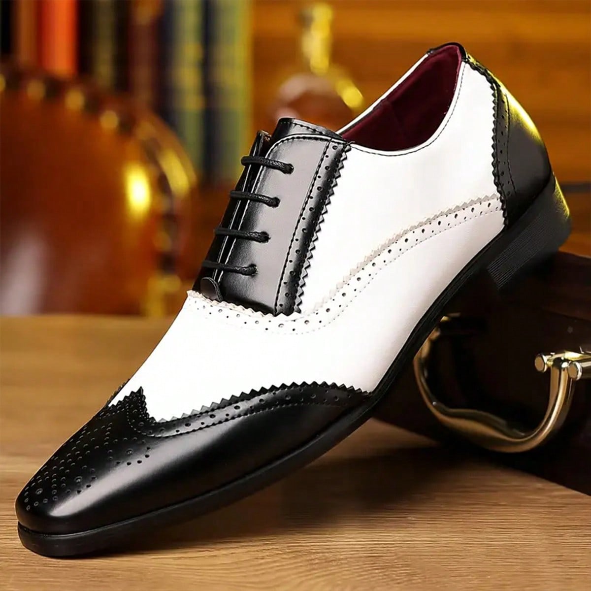 Men'S Shoes Smart - Мужские классические туфли на шнуровке для